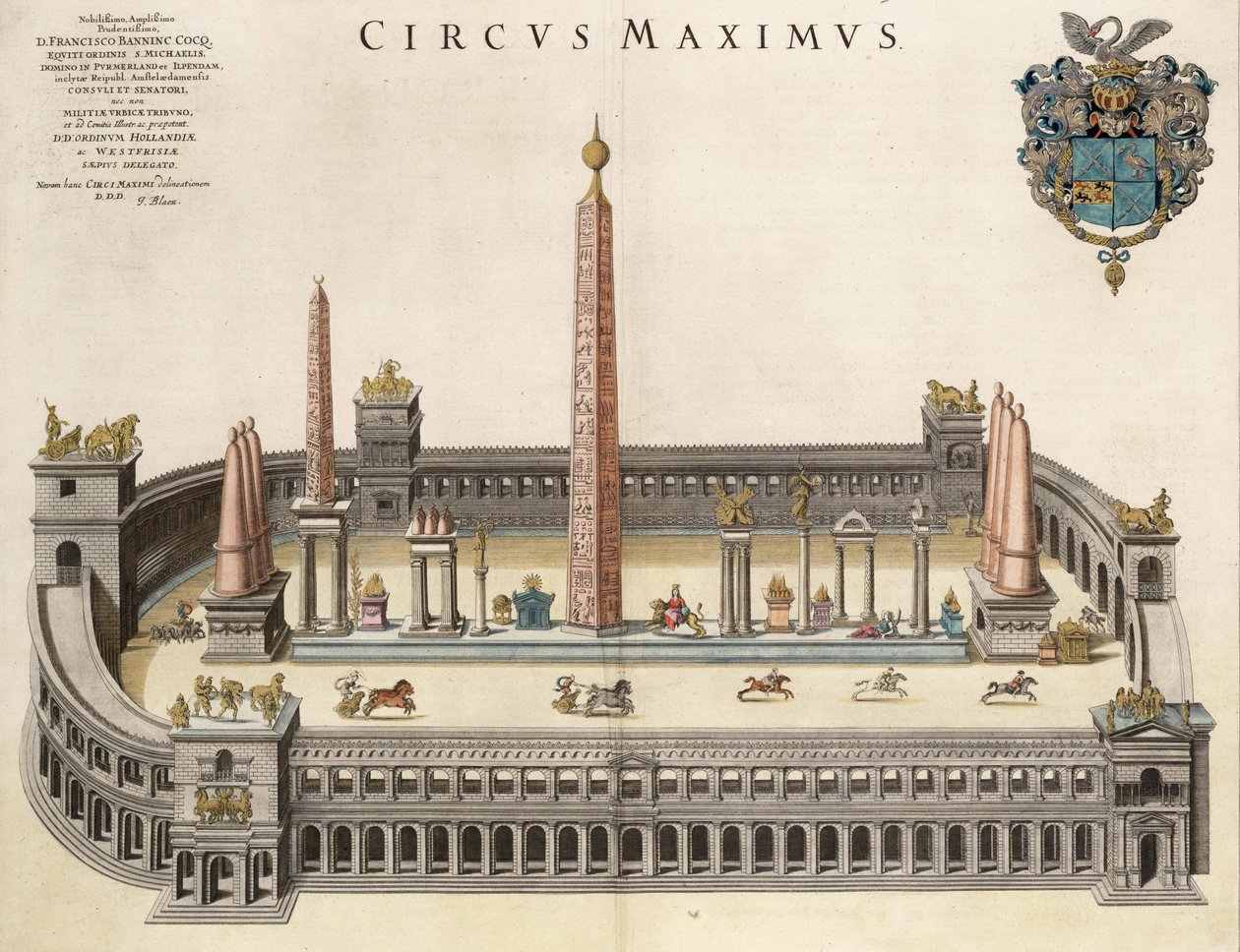 Cirkus Maximus av Joan Blaeu