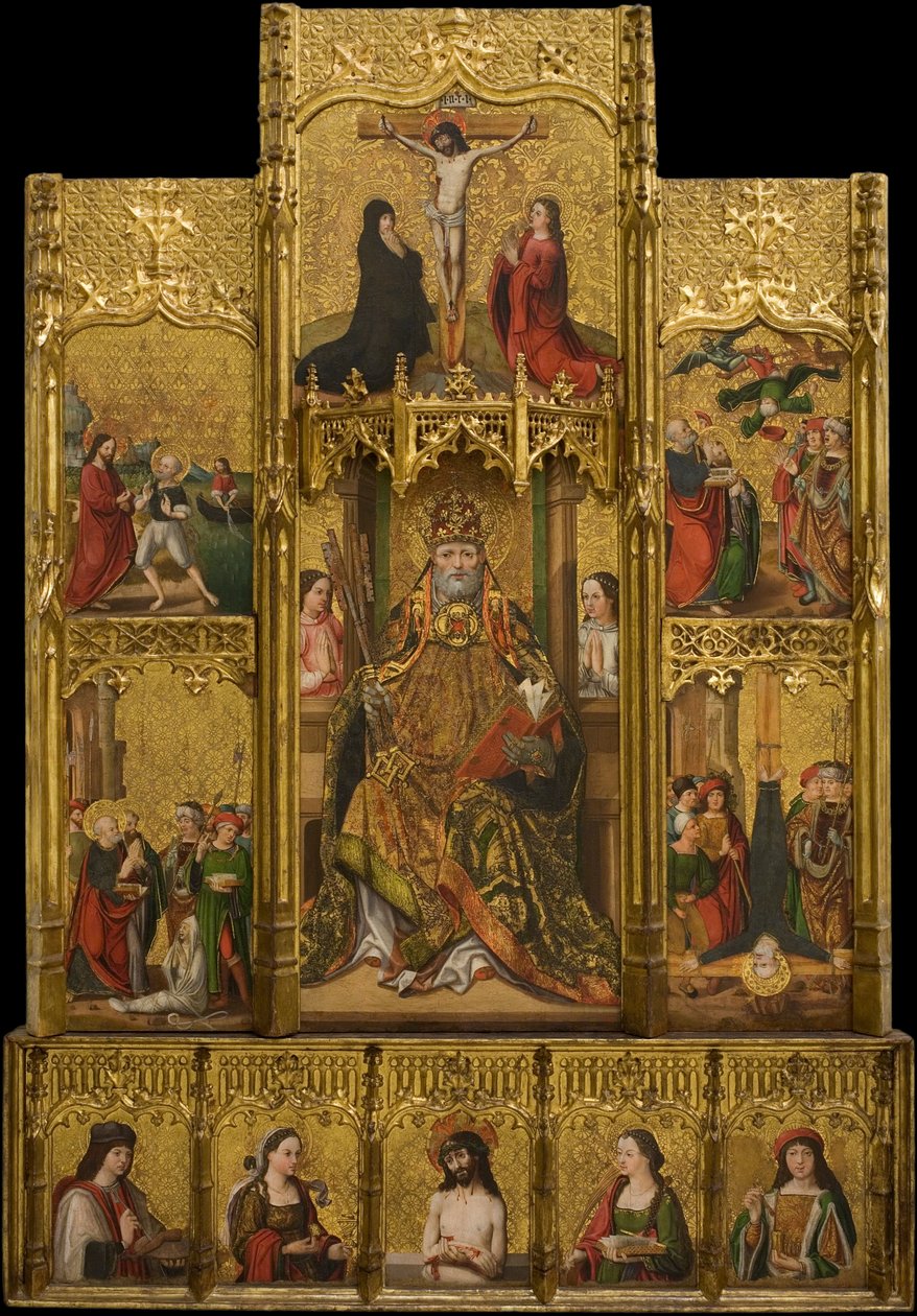 Altarpiece of Saint Peter Martyr av Joan Gascó