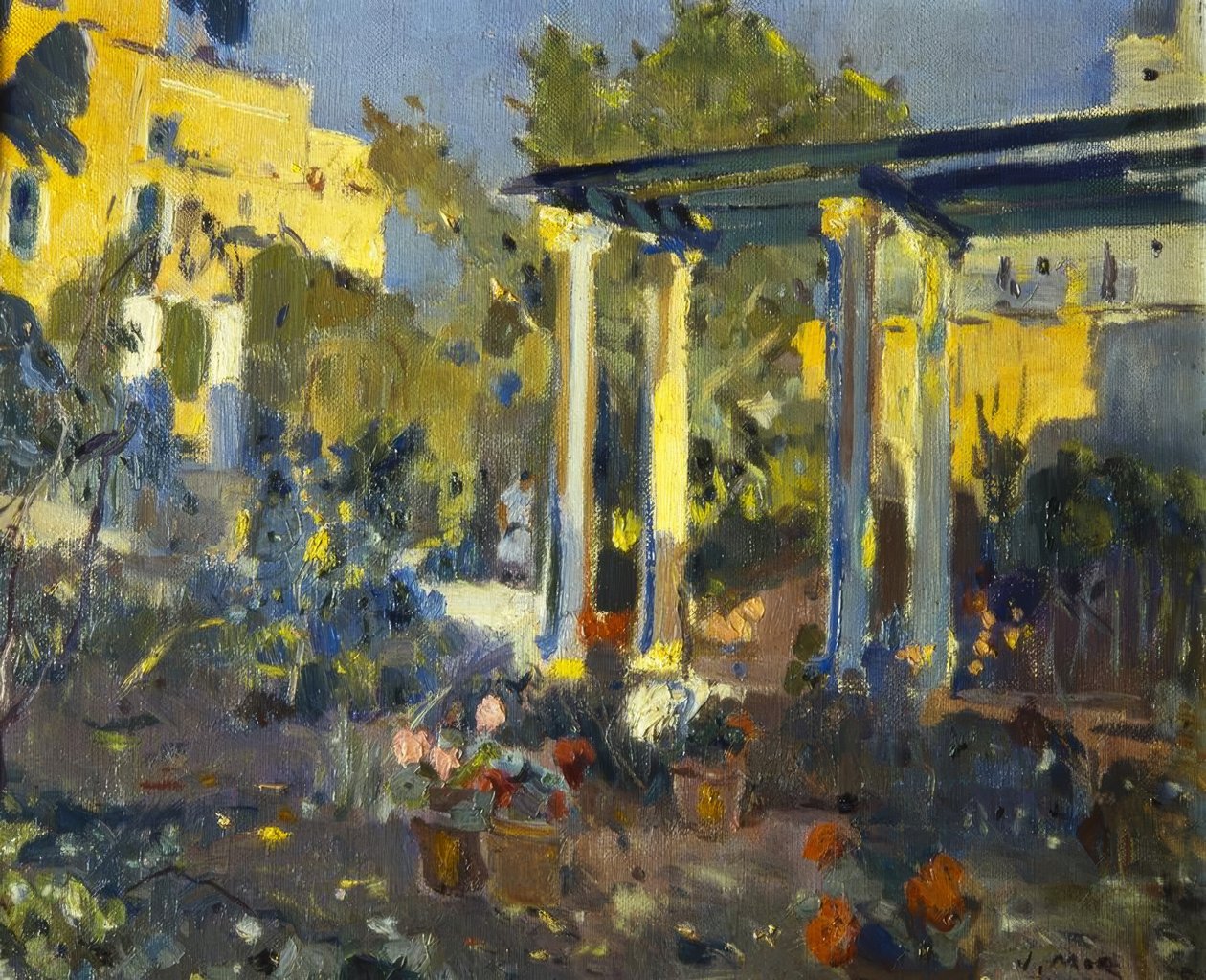 trädgård av Joaquim Mir i Trinxet
