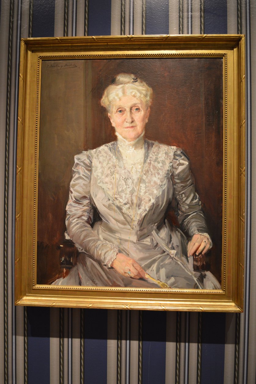Porträtt av Emily Perkins av Joaquín Sorolla