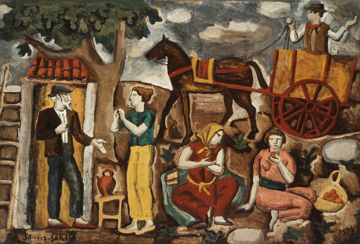 Bönder; Campesinos av Joaquin Torres Garcia
