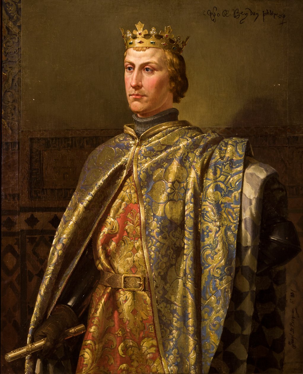 Pedro I de Castilla av Joaquín Domínguez Bécquer  