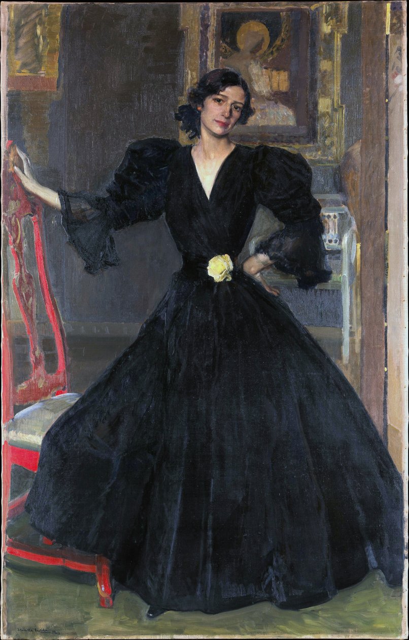Señora de Sorolla av Joaquín Sorolla