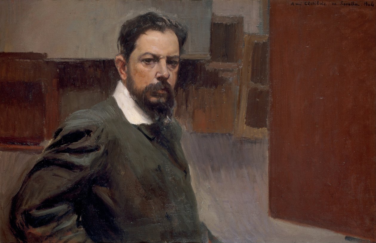 Självporträtt av Joaquín Sorolla