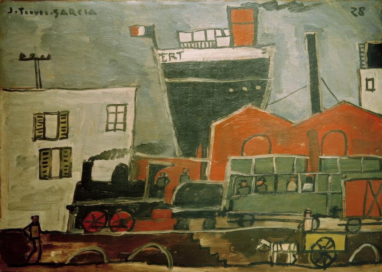 hamn av Joaquín Torres García