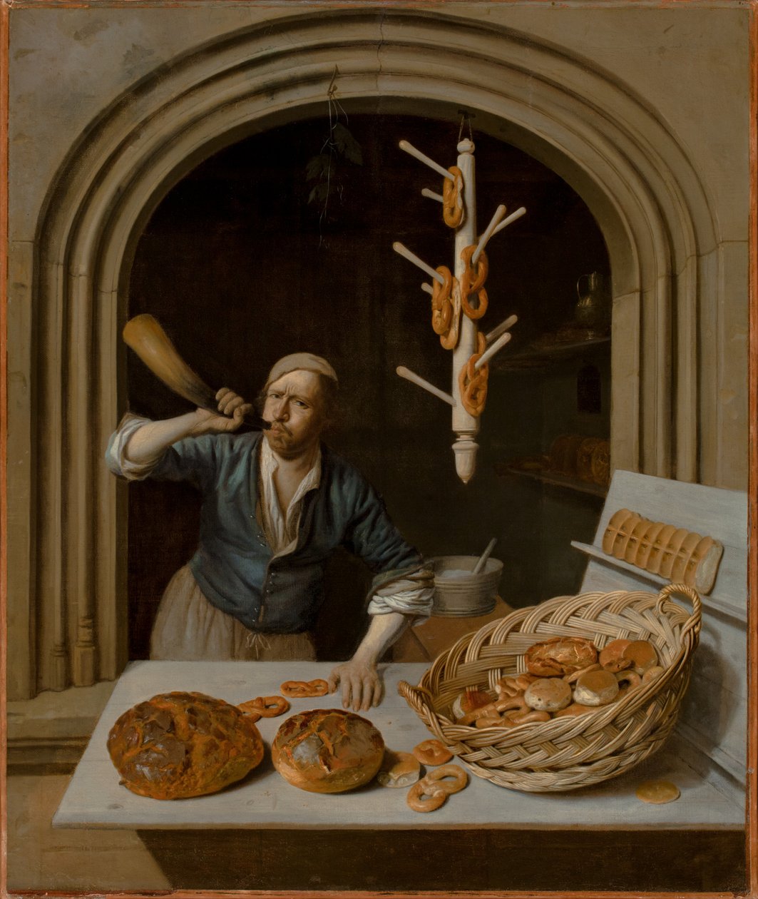 Bagaren, ca 1681 av Job Berckheyde