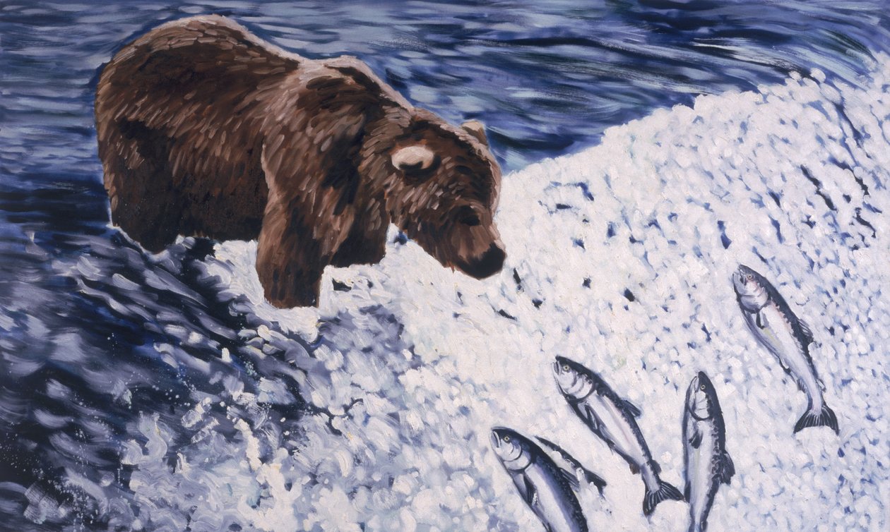 Brunbjörn från Alaska, 2002 av Joe Heaps Nelson