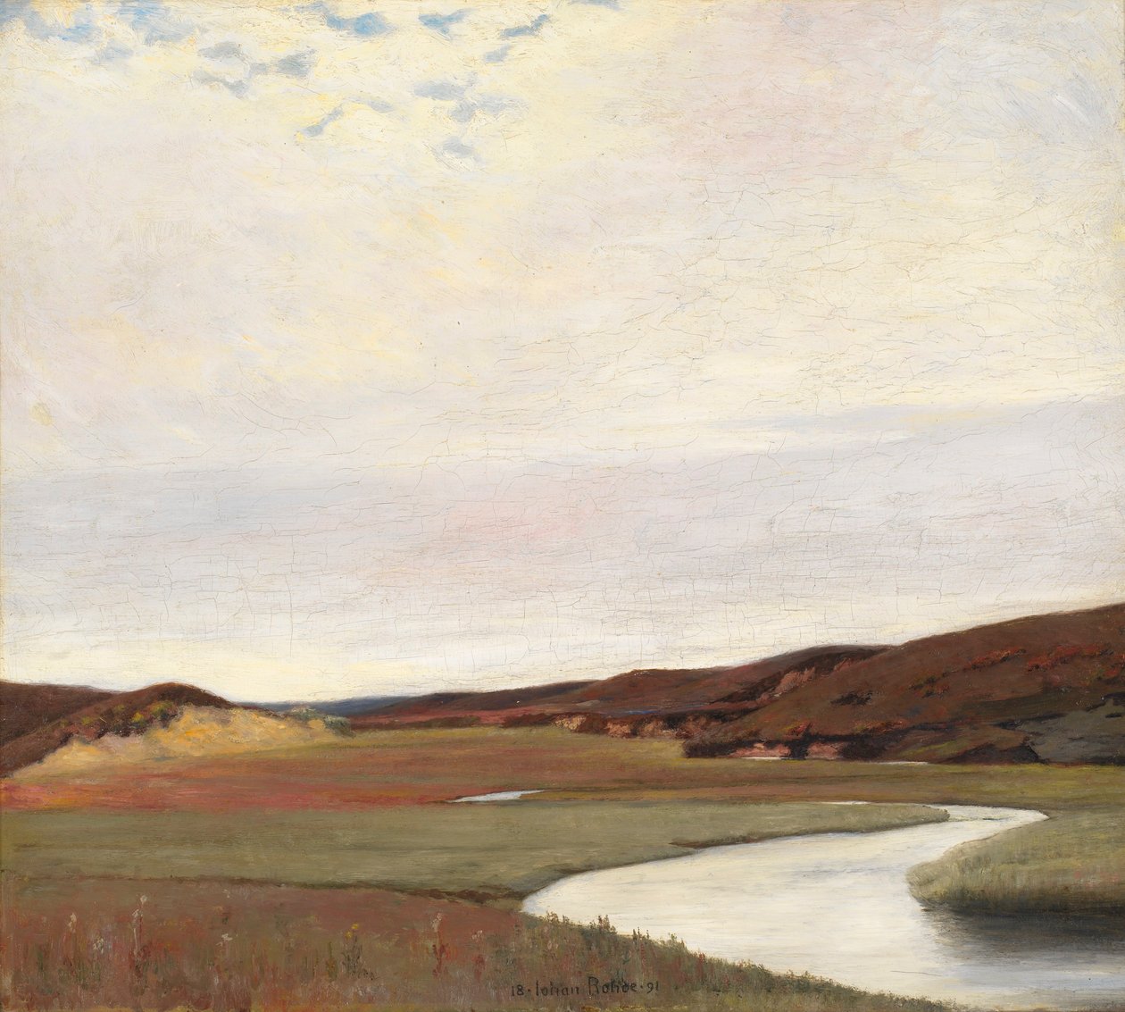 Sommardag i Karup A av Johan Rohde