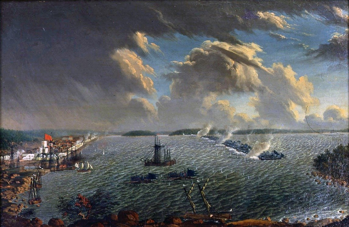 Fredrikshamn 1790 av Johan Tietrich Schoultz