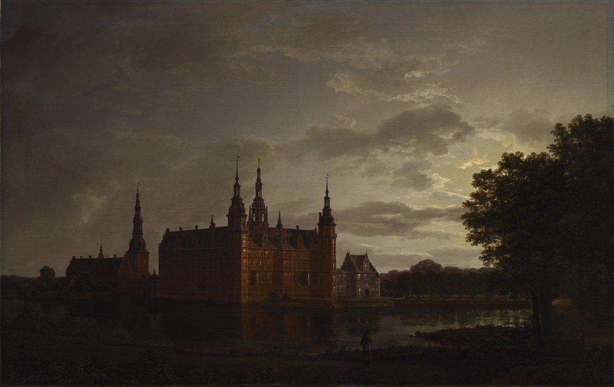 Frederiksborgs slott av Johan Christian Dahl