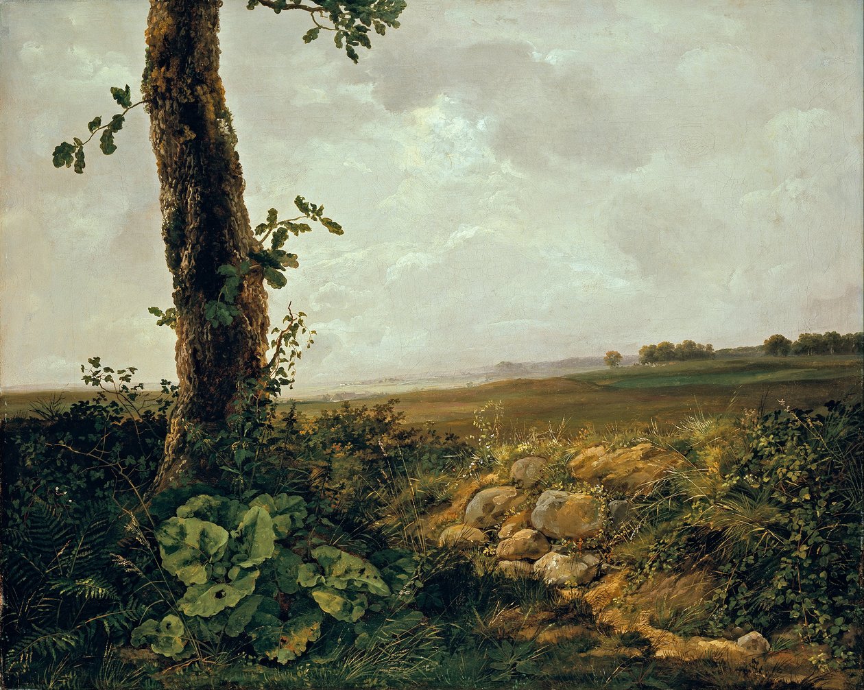 Utsikt nära Prestø av Johan Christian Dahl