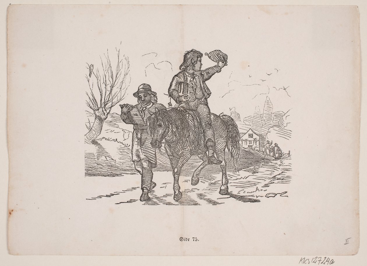 Illustration till Kennedy, Anna Ross av Johan Frederik Rosenstand