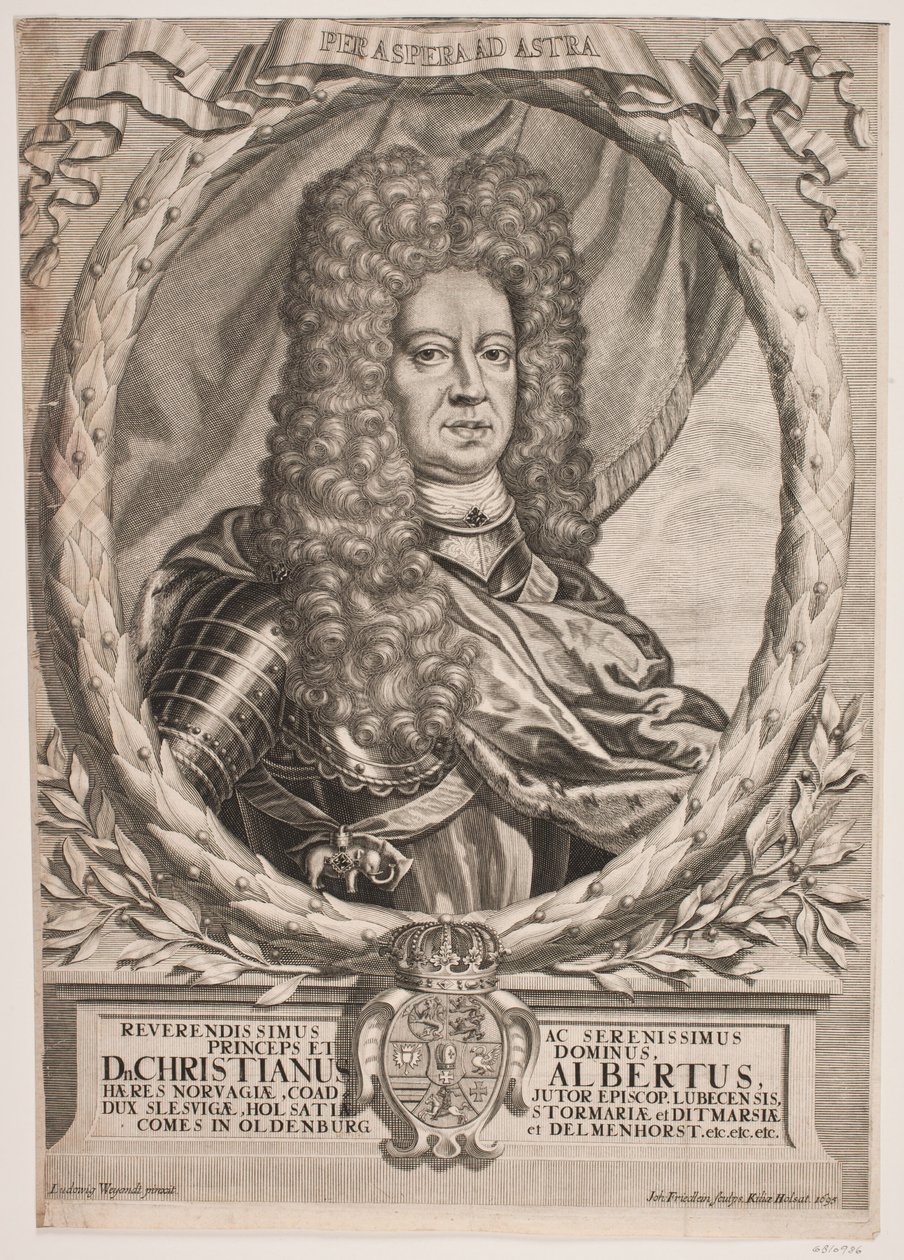 Hertig Christian Albrecht av Gottorp av Johan Friedlein