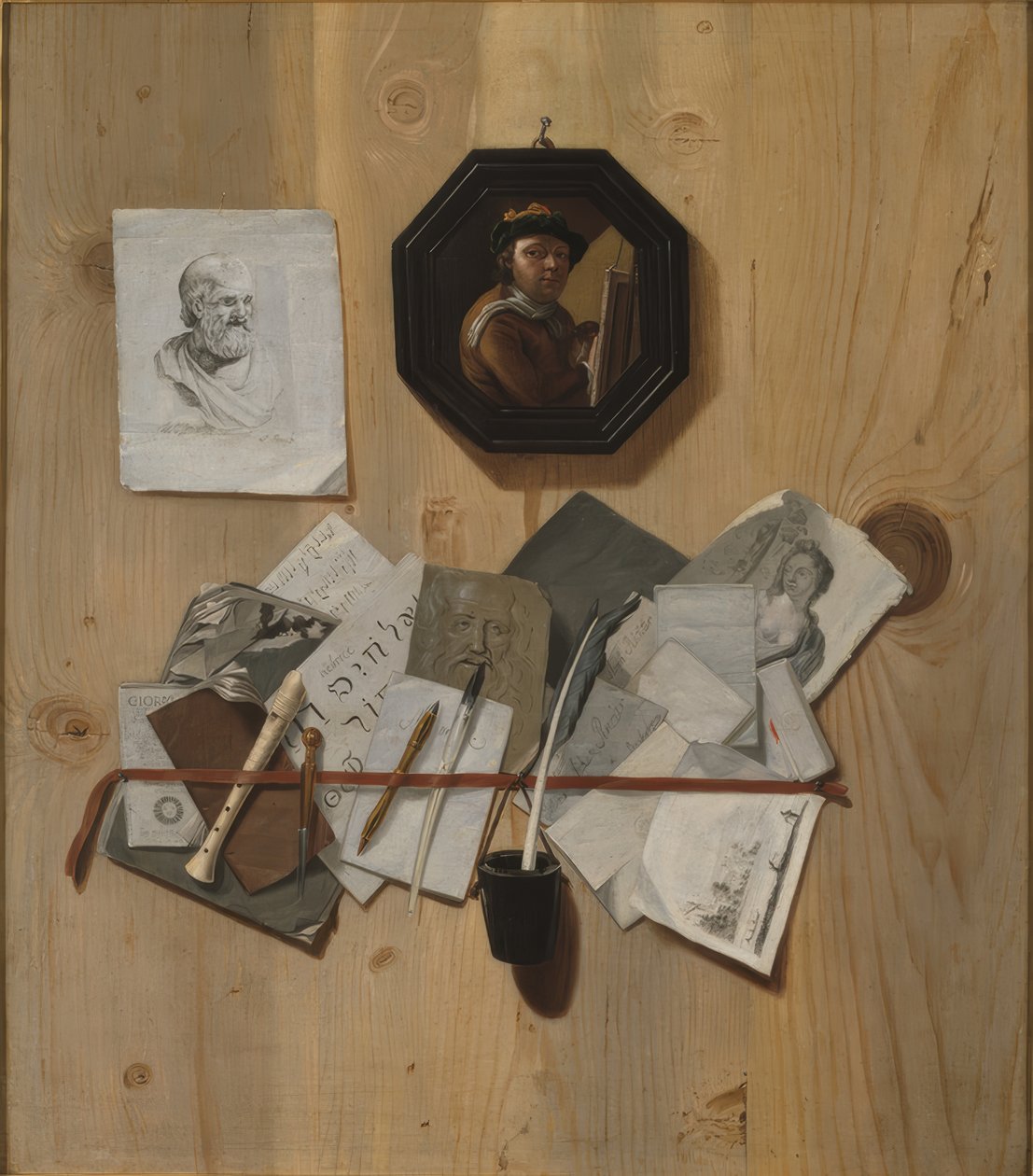 Trompe loeil av Johan Klopper