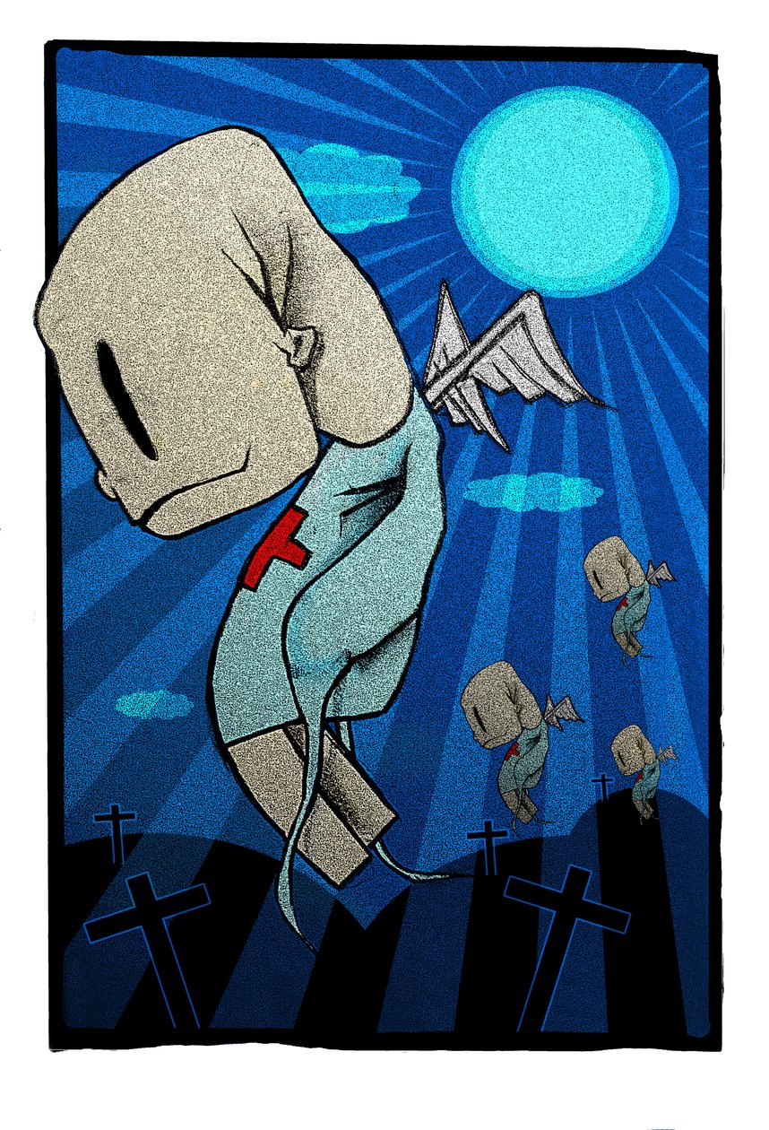 Zombies, 2012 (illustration) av Johan Lilja