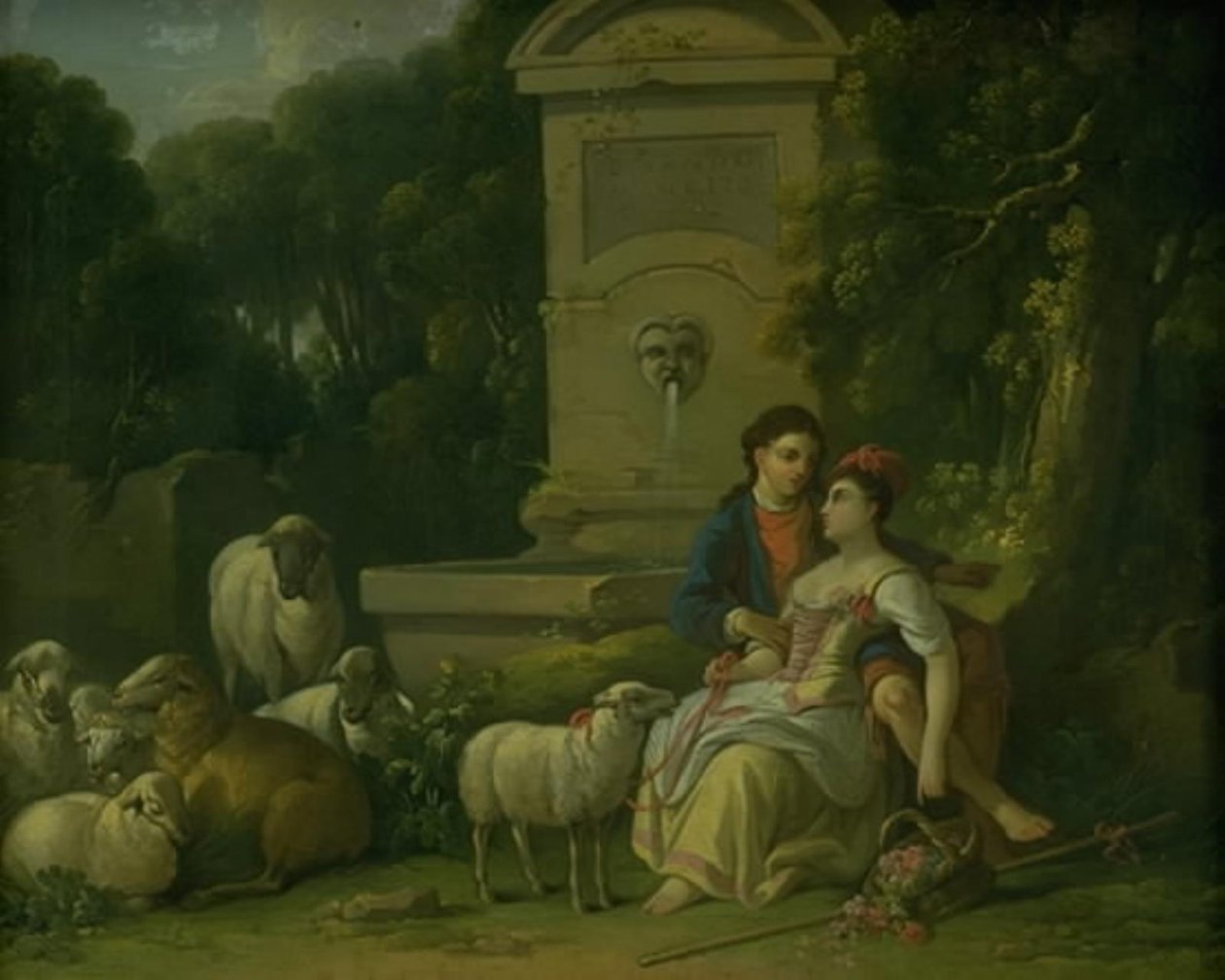Hyrdescene av Johan Mandelberg