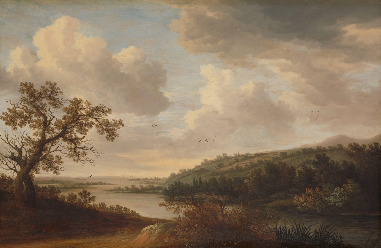 Flod vy av Johan Pietersz. Schoeff