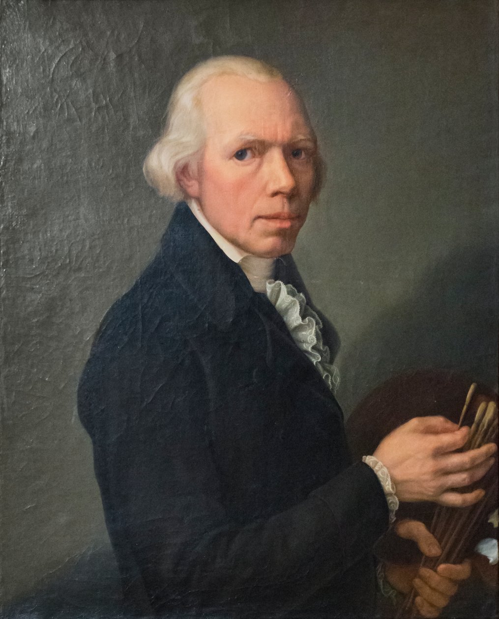 Självporträtt av Johan Wenzel Peter