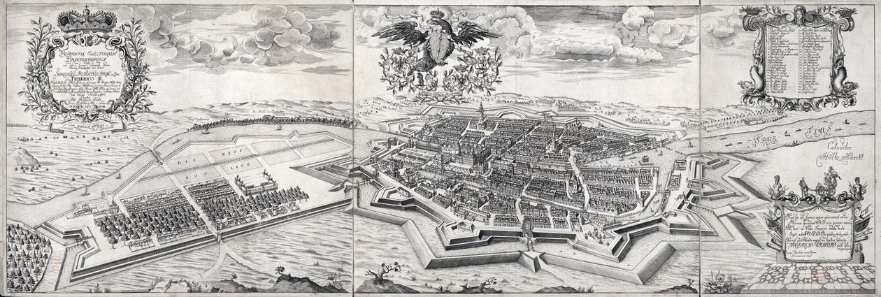 Residentia Electoralis Brandenburgica av Johann Bernhard Schultz