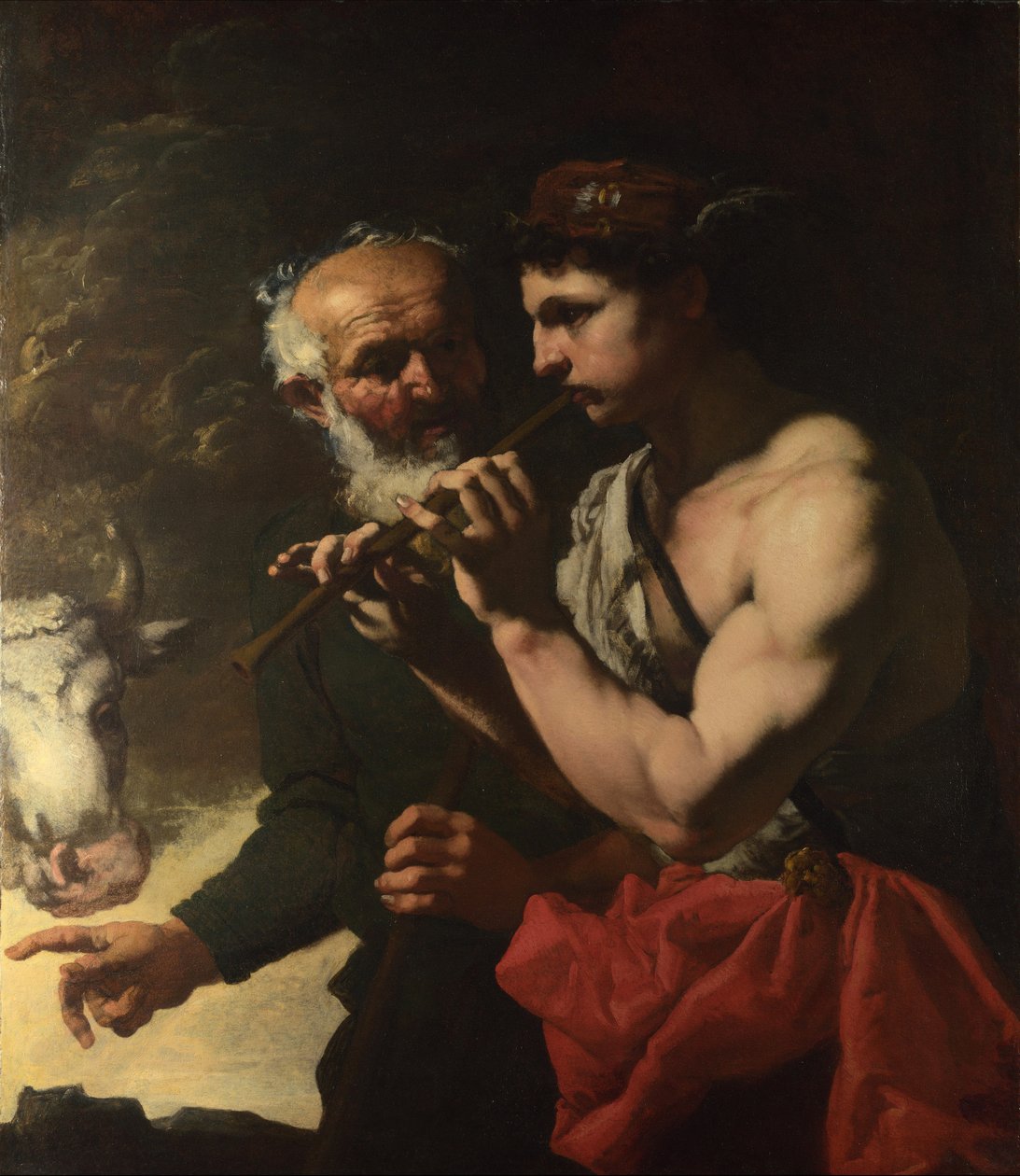 Mercury Piping to Argus av Johann Karl Loth