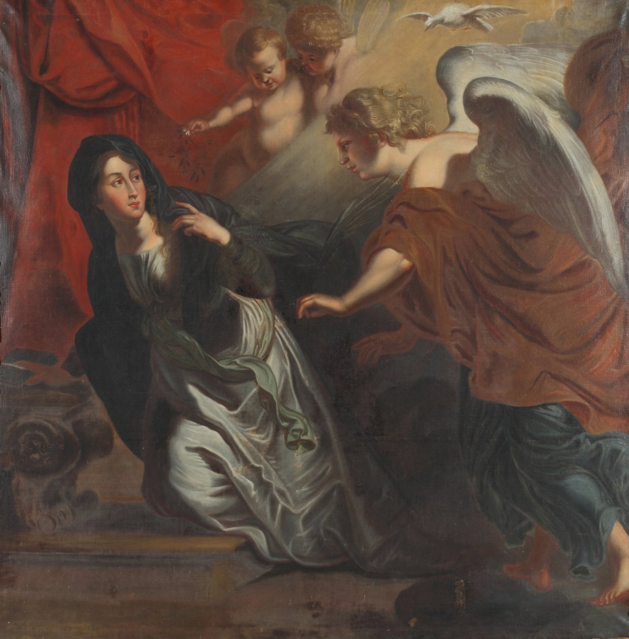 Bebådelsen av Johann Christian Schröder