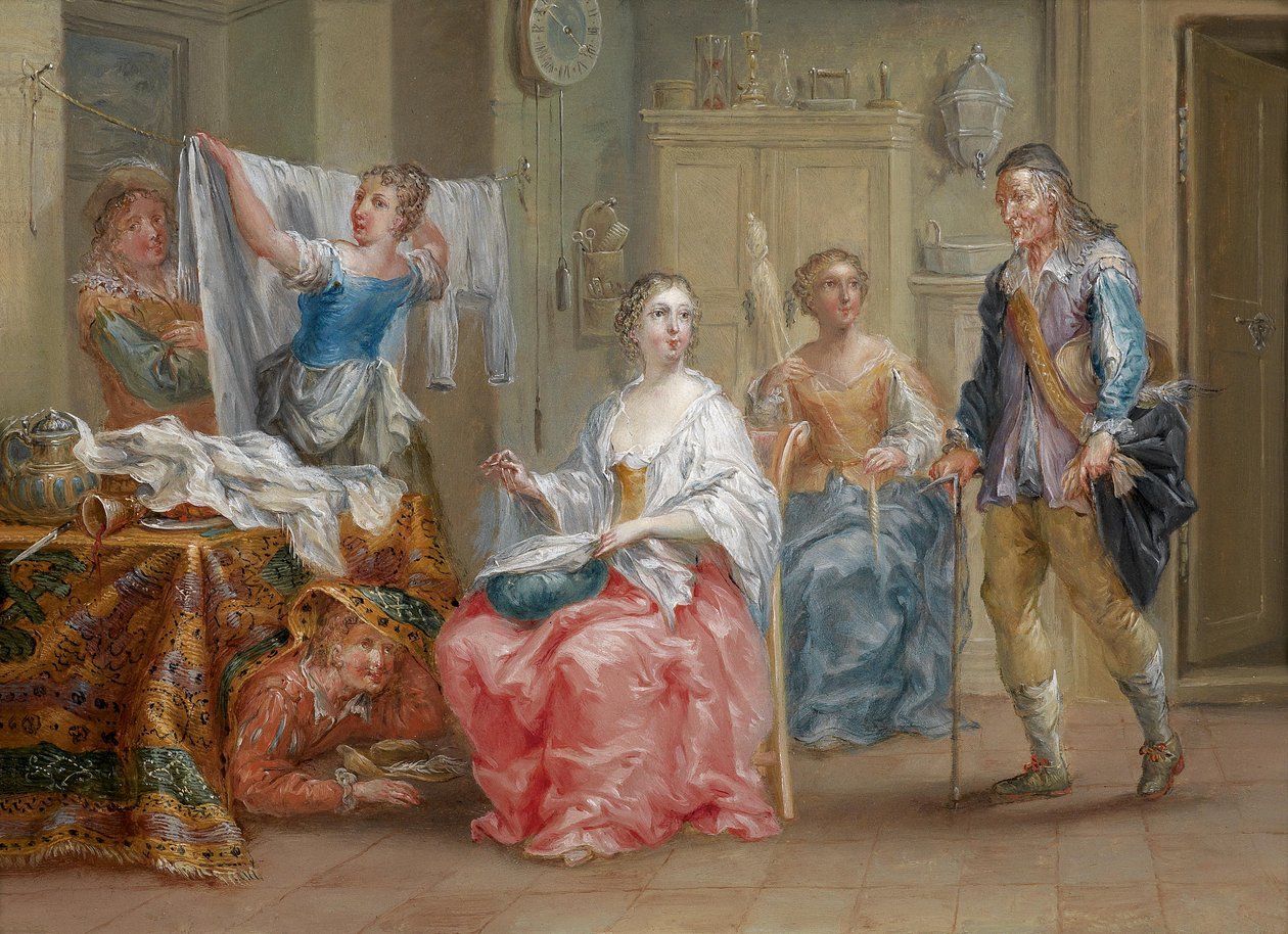 De störda älskarna av Johann Georg Platzer