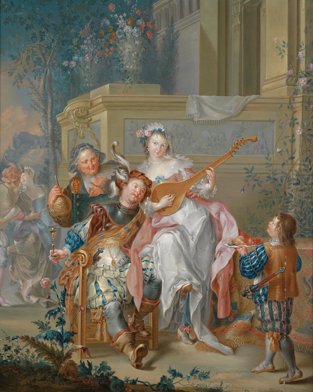 Utomhusmusikförening av Johann Georg Platzer