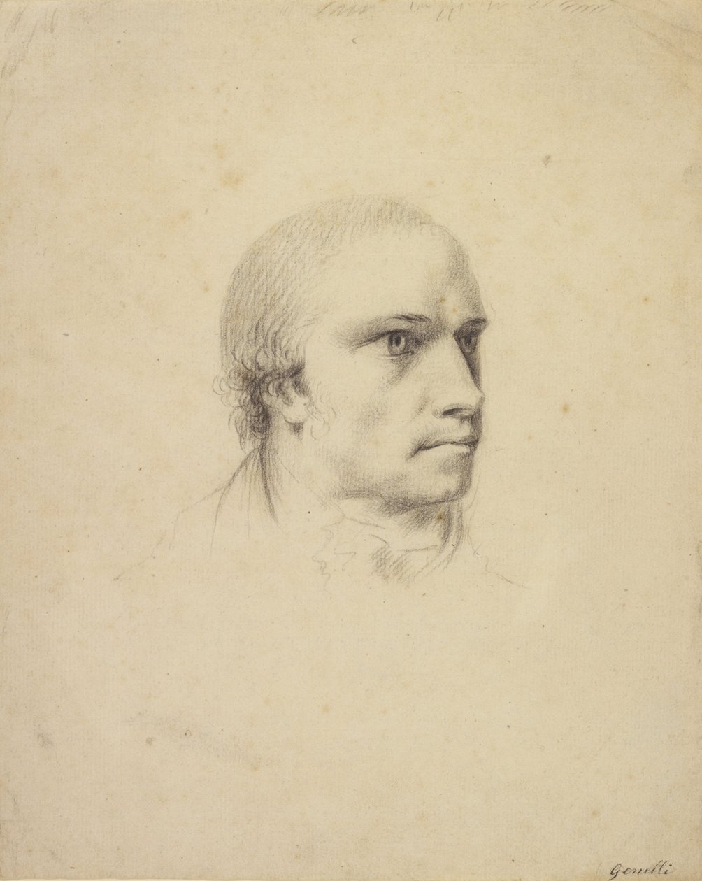 Porträtt av Antonio Canova av Johann Heinrich Wilhelm Tischbein