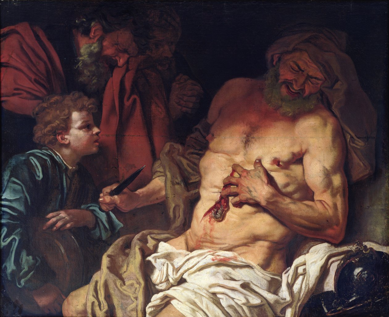 Catos död av Johann Karl Loth