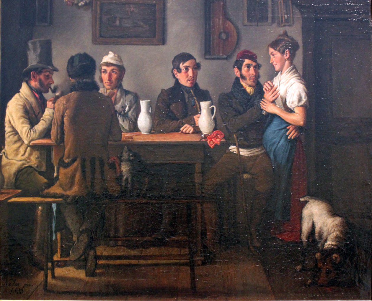 I värdshuset av Johann Michael Neder