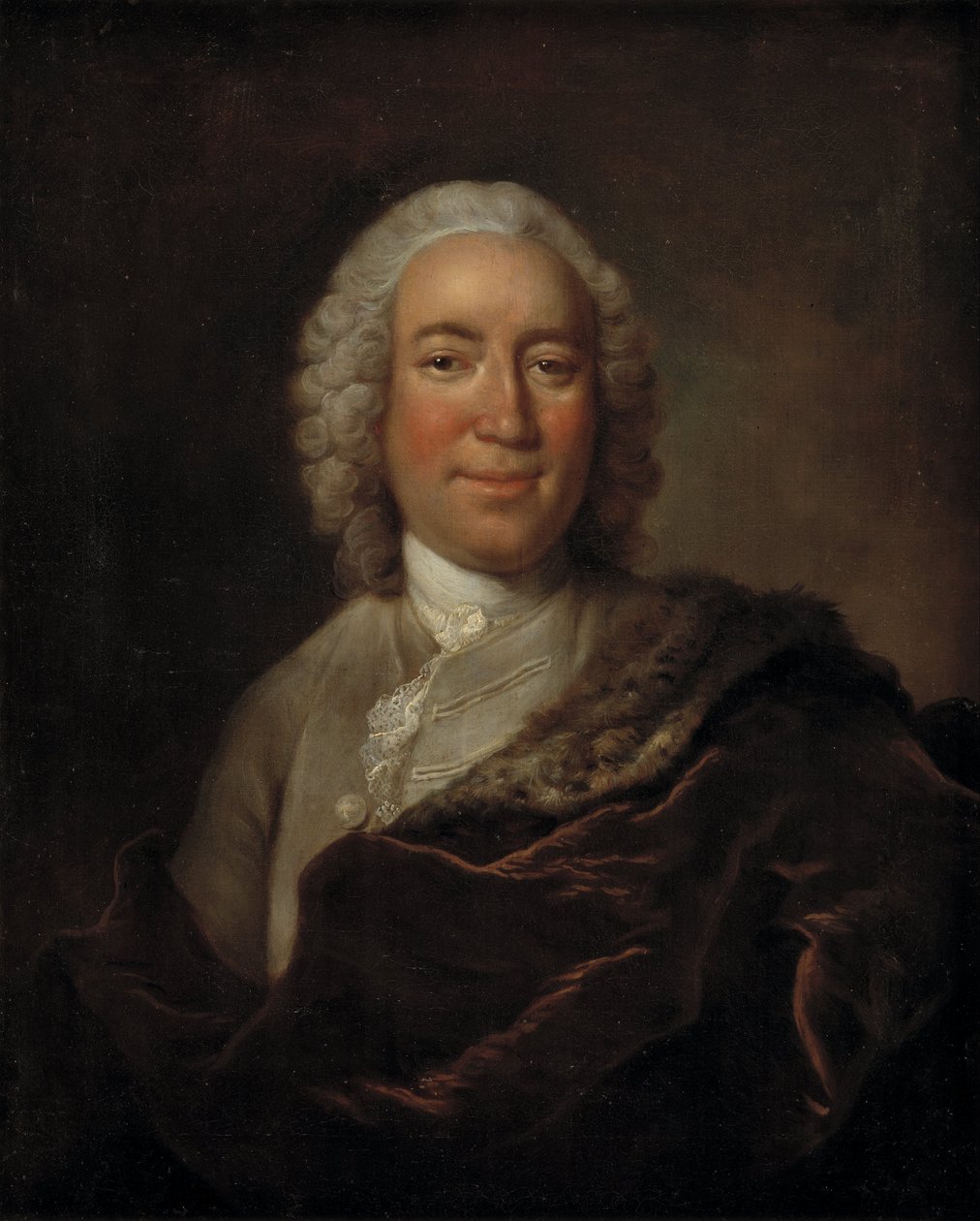 Gerhard Morell, Keeper of the Royal Danish Kunstkammer av Johann Salomon Wahl