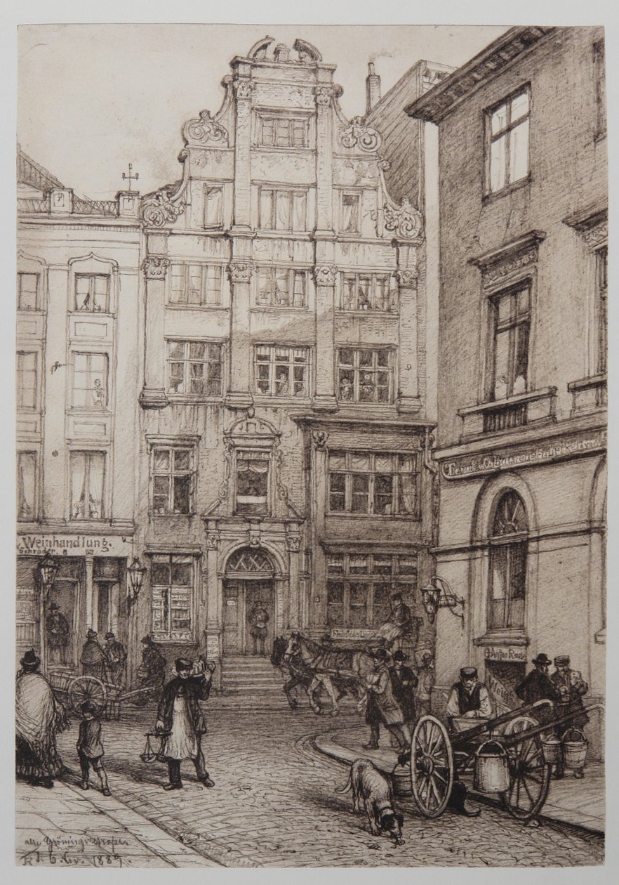 Old-Grödingerstraße-9 av Johann Theobald Riefesell