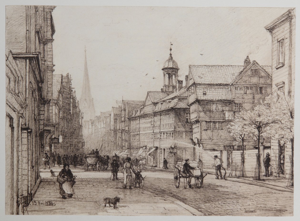 Spitalestraße av Johann Theobald Riefesell