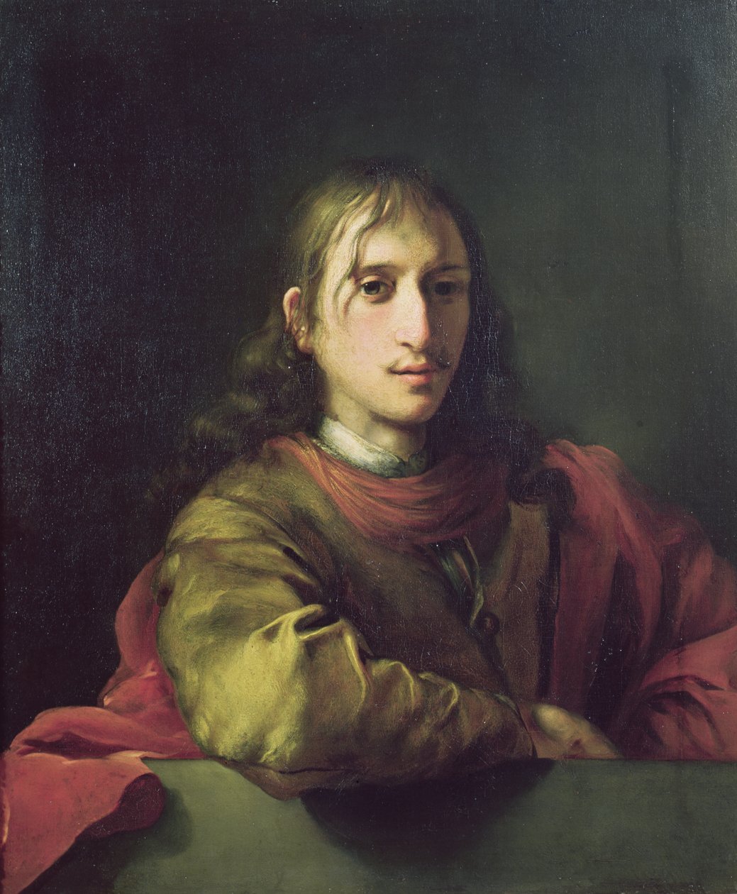 Porträtt av en ung man av Johann Ulrich Mayr