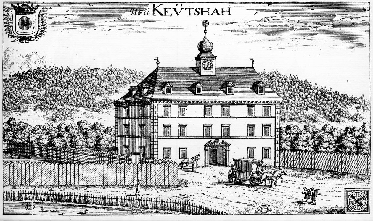 Slottet Keutschach i Karinthien av Johann Weikhard von Valvasor