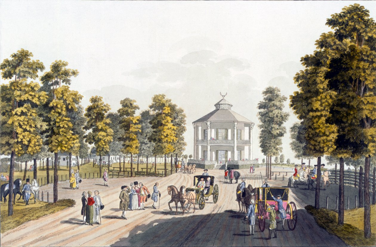 Sommarhuset i Prater, Wien, 1792 av Johann Ziegler