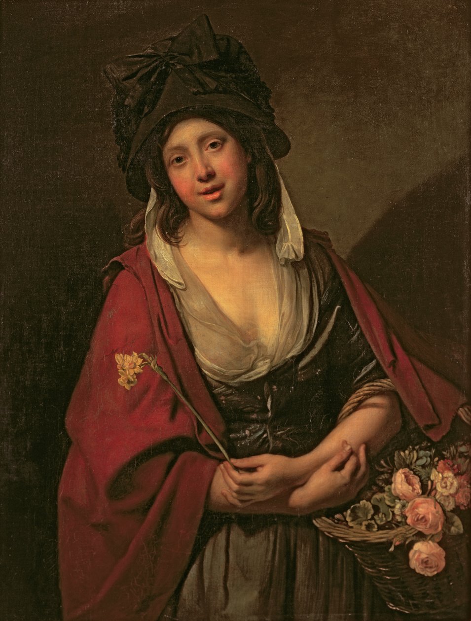 Blomstertjejen av Johan Joseph Zoffany
