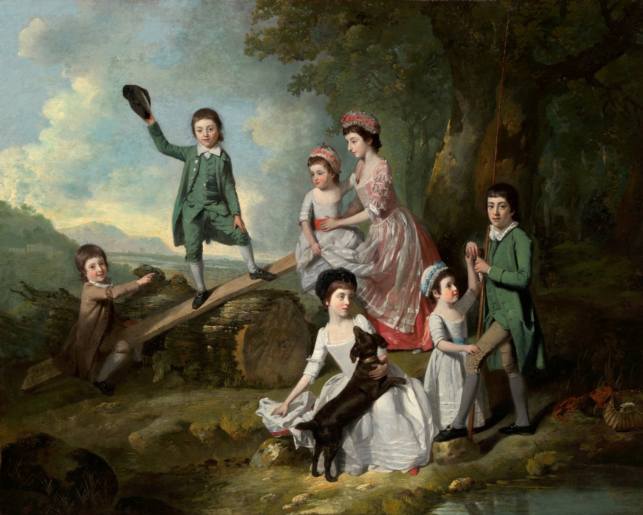 Laviebarnen av Johan Joseph Zoffany