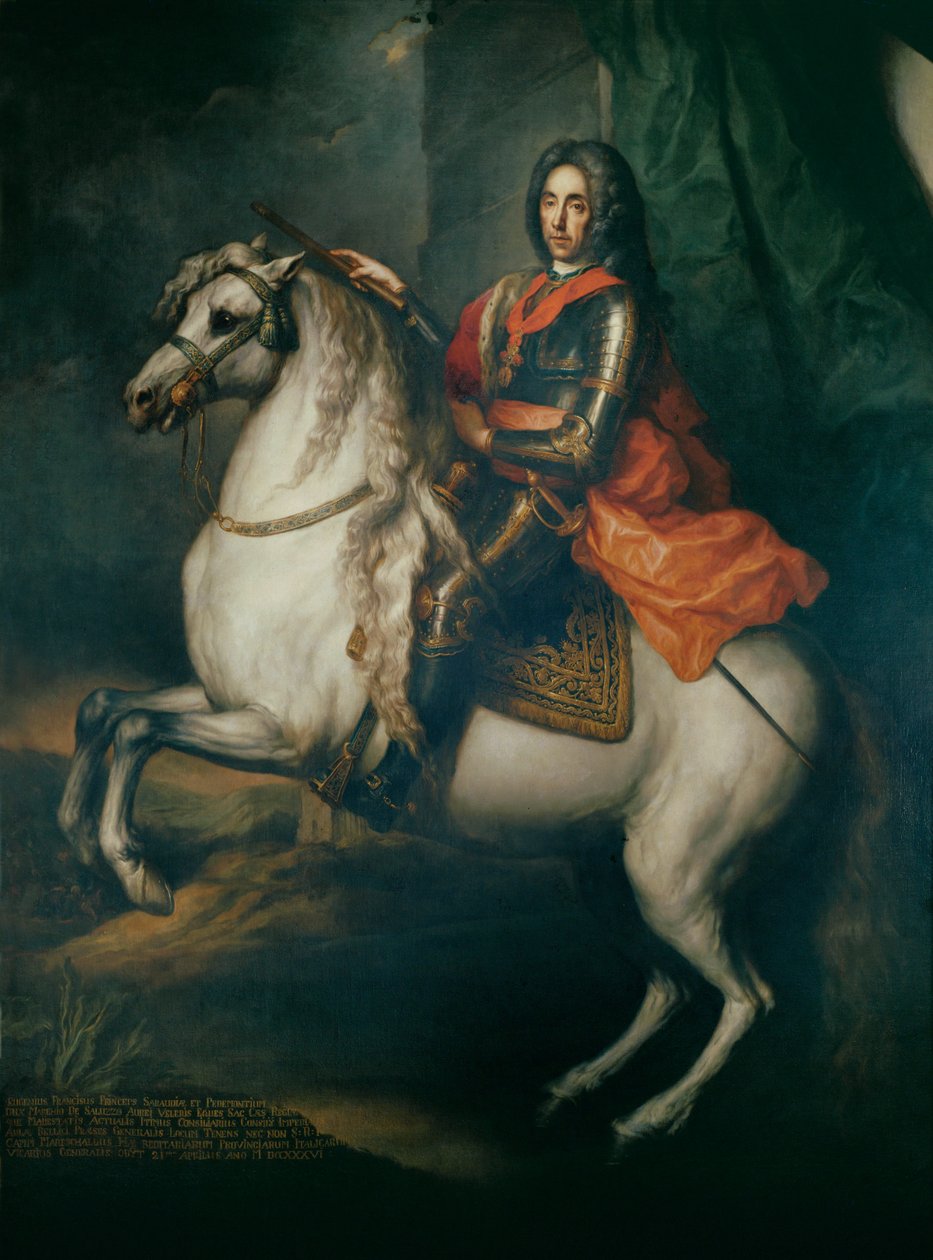 Eugene av Savoyen, prins, största general... av Johann Gottfried Auerbach
