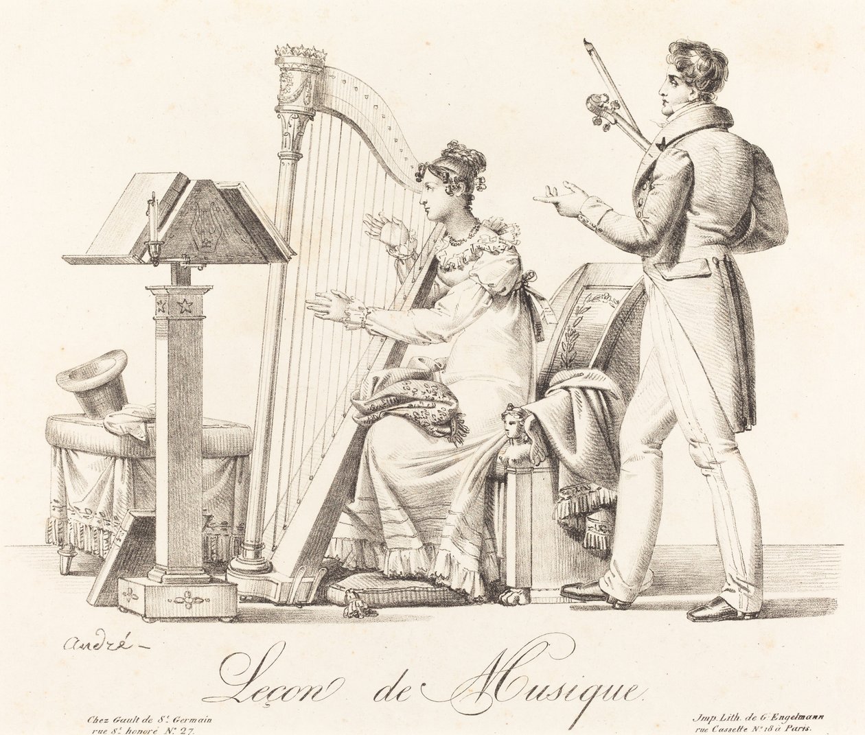 Musiklektion Musiklektion. av Johann Anton André