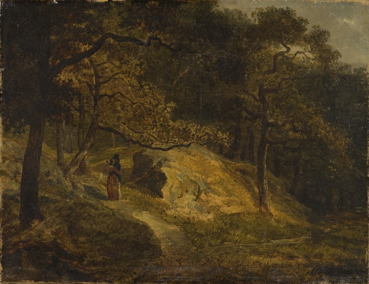 At Djurgården in Stockholm av Johann Christian Ezdorf