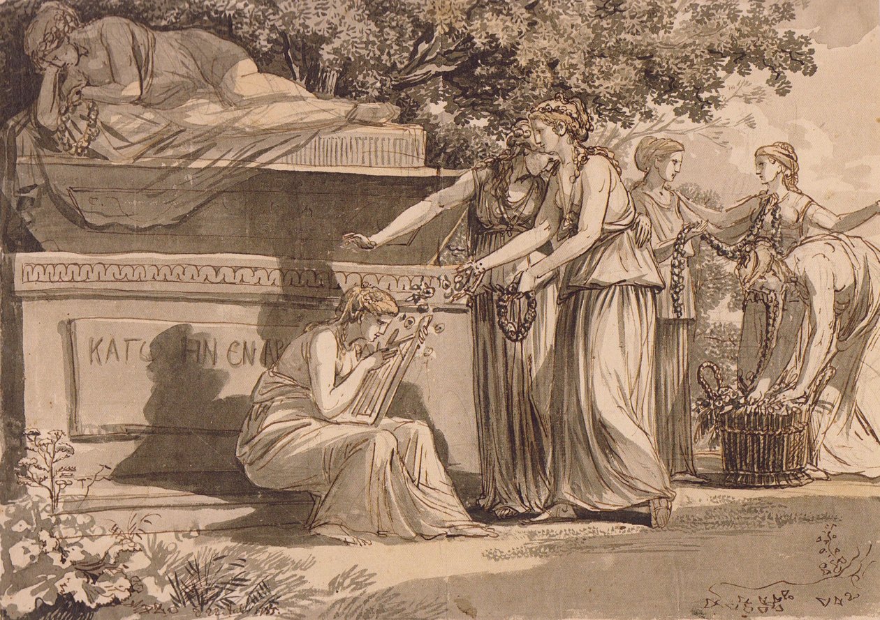 J C Reinhart Arcadia 1785 av Johann Christian Reinhart