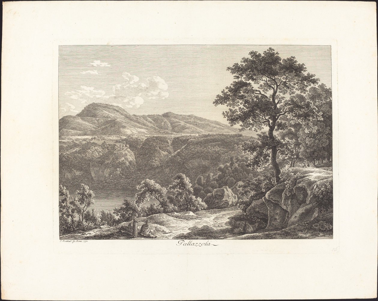 Pallazzo av Johann Christian Reinhart