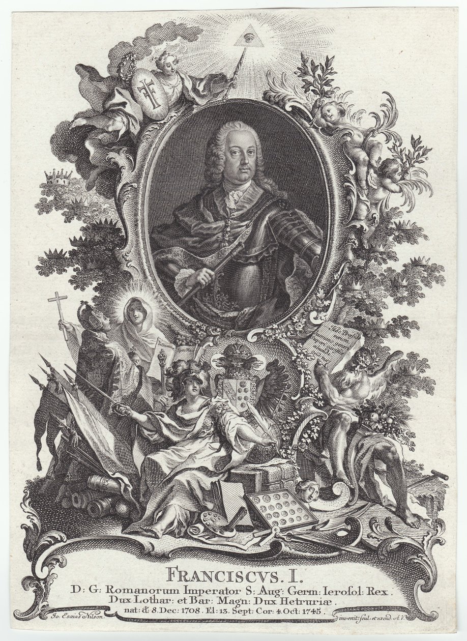 Franz I. (1768-1835) av Johann Esaias Nilson