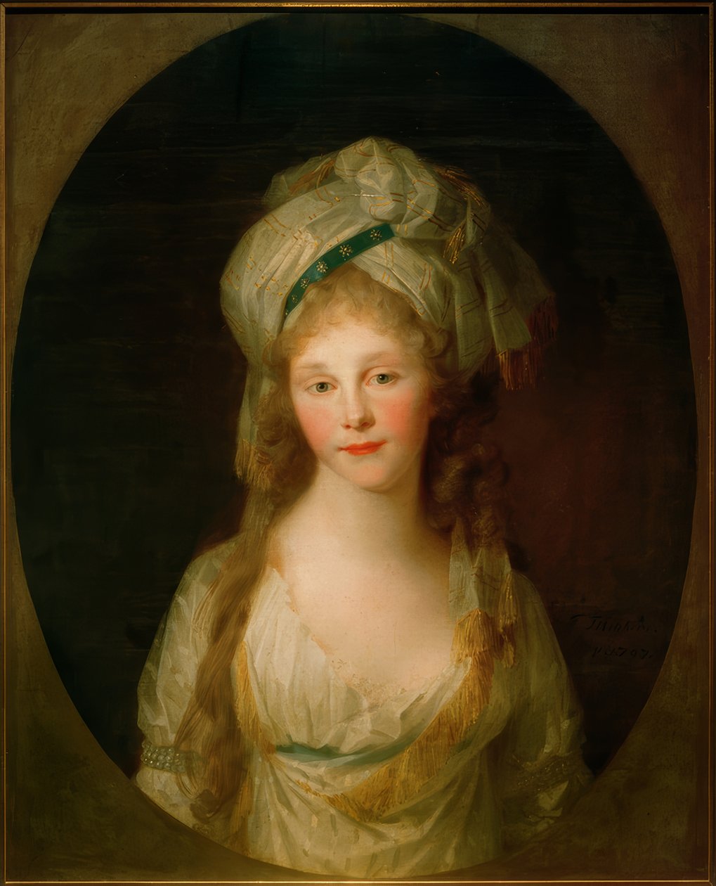 Friederike Prinsessan av Preussen av Johann Friedrich August Tischbein