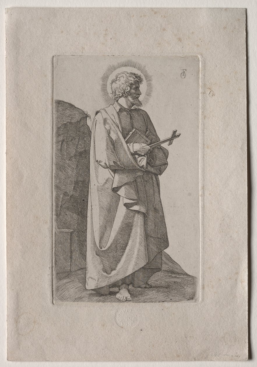 lö. Philip Neri av Johann Friedrich Overbeck
