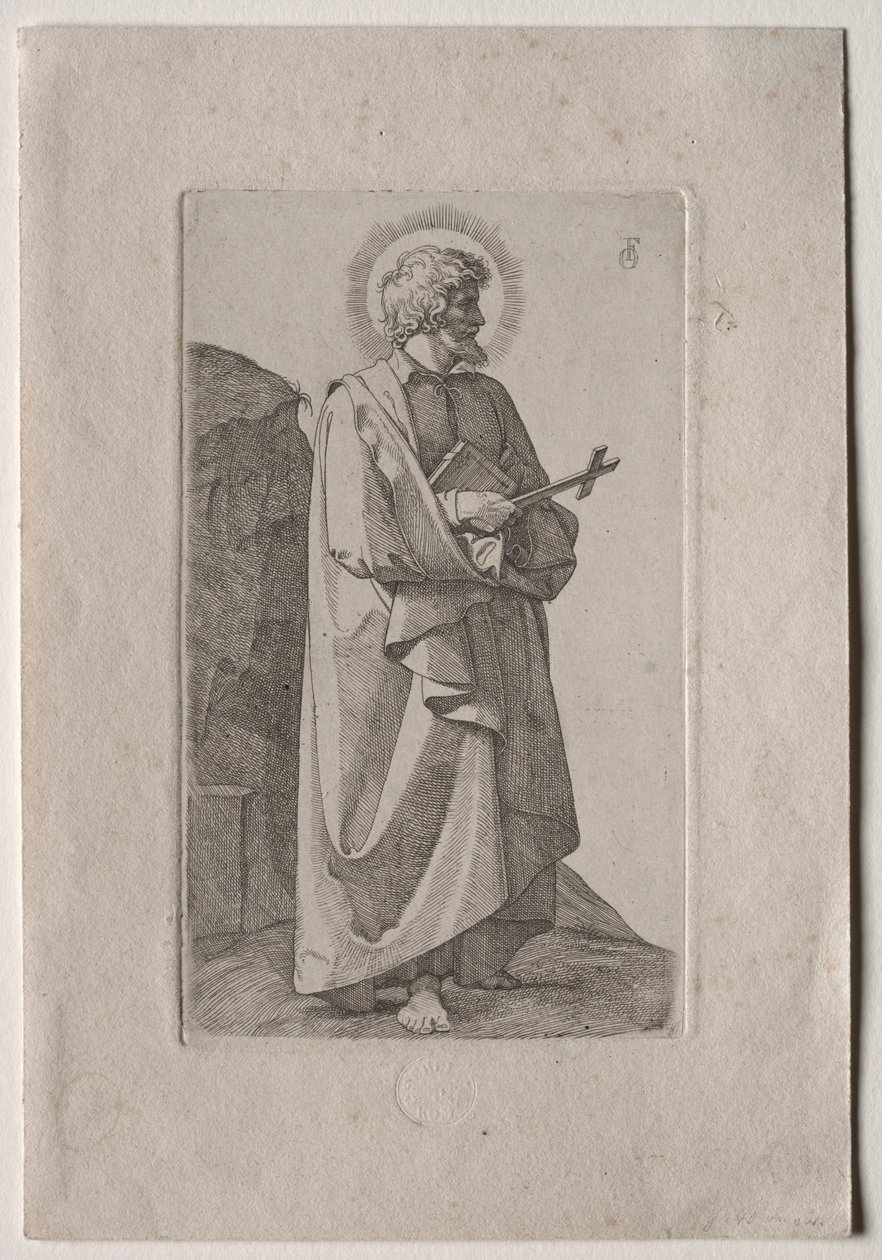 lö. Philip Neri, 1826. av Johann Friedrich Overbeck