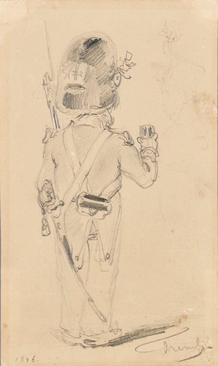 Soldatskiss av Johann Friedrich Treml