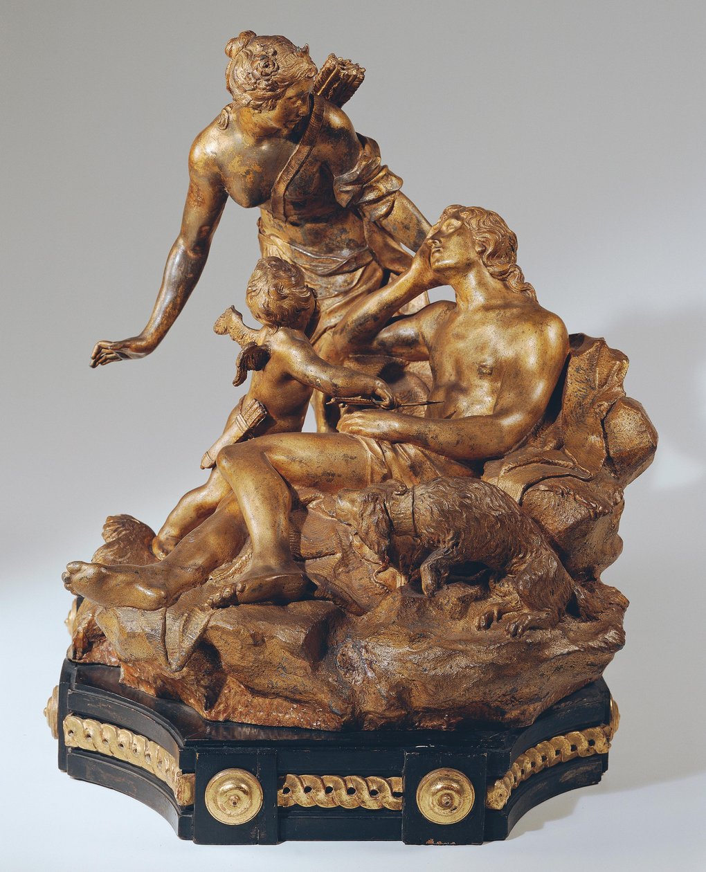 Luna och Endymion av Johann Georg Dorfmeister