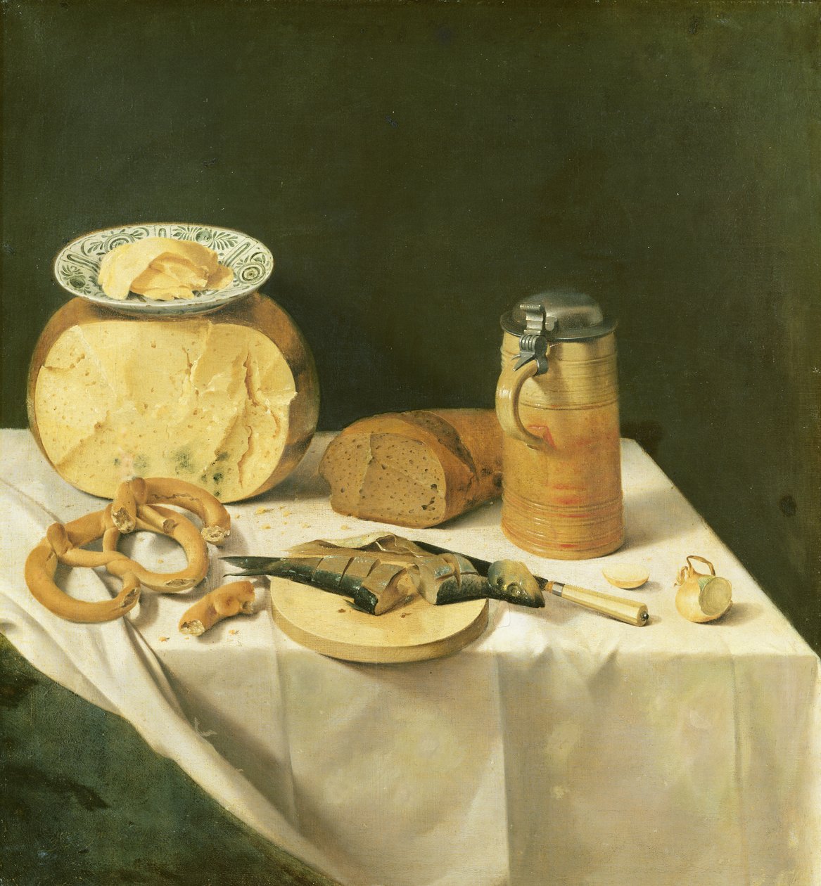 Frukost stilleben av Johann Georg Hinz